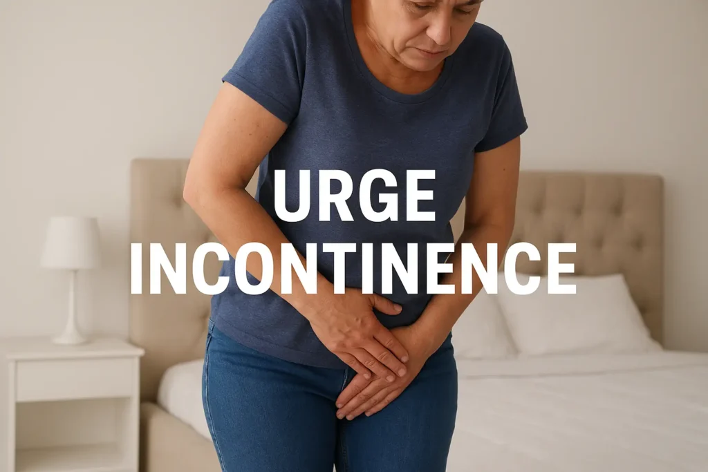 how to manage urge incontinence Stoke symptoms