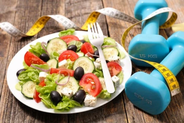 Example of good diet and exercise Stoke